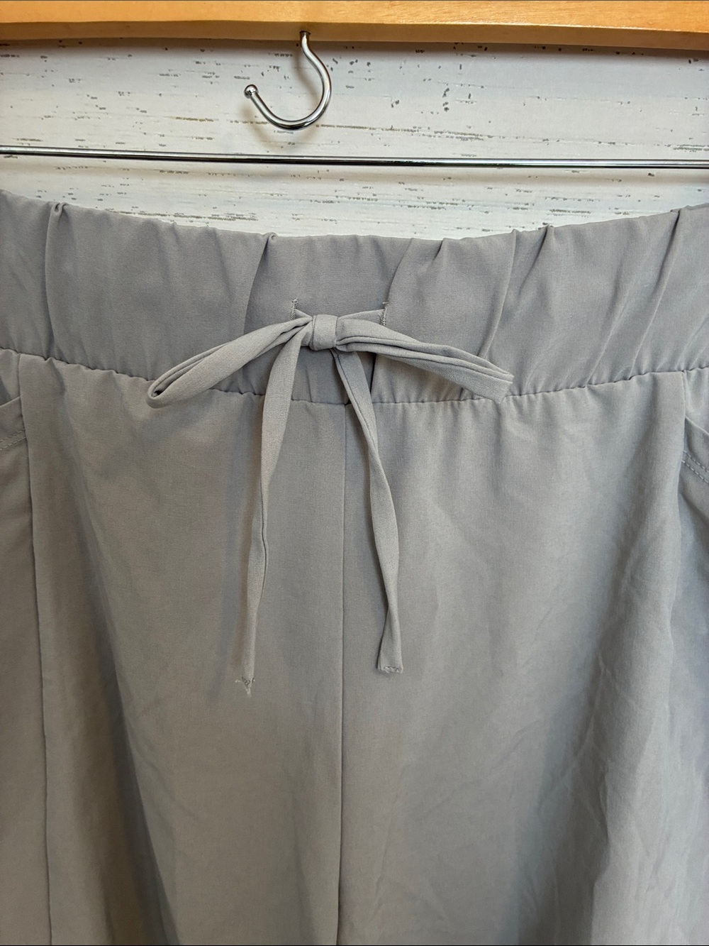 All in Motion Gray Drawstring Waist Moisture Wicking Athletic Shorts, sz L, NWT - Picture 6 of 13